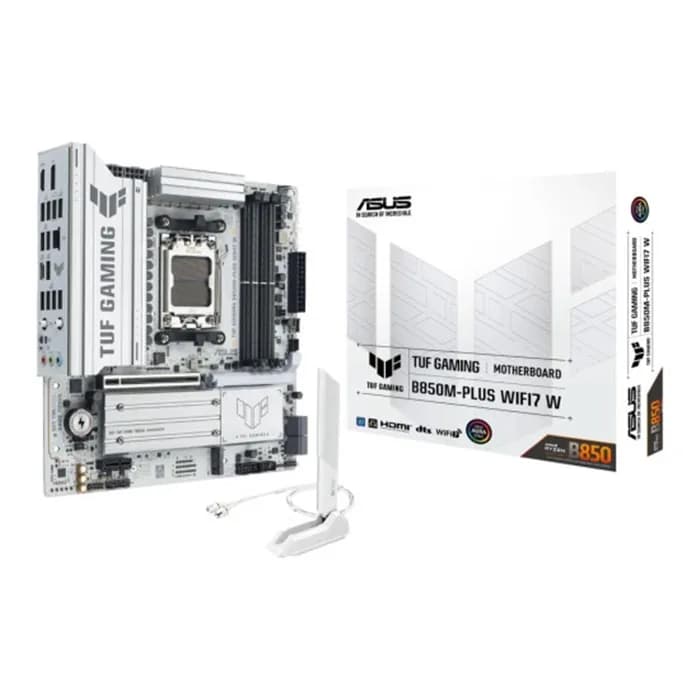 مادربرد ایسوس مدل TUF GAMING B850M-PLUS WIFI WHITE DDR5