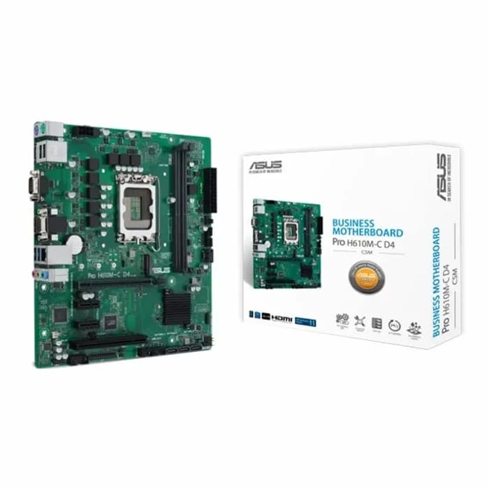 مادربرد ایسوس Pro H610M-C-CSM | عماد رایان مادربرد ایسوس Pro H610M-C-CSM