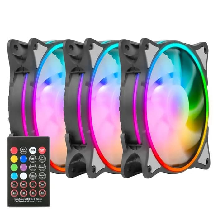 کیت 3 عددی فن گرین مدل HURACAN FAN GFK120M-ARGB | عماد رایان کیت 3 عددی فن گرین مدل HURACAN FAN GFK120M-ARGB