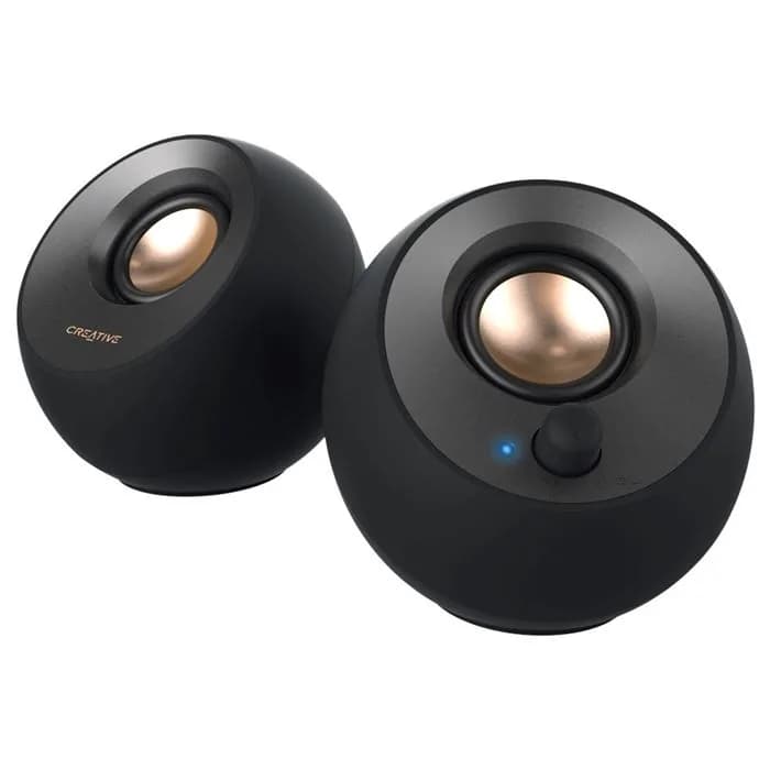 اسپیکر دسکتاپ کریتیو مدل Creative Pebble V2 Minimalistic | عماد رایان اسپیکر دسکتاپ کریتیو مدل Creative Pebble V2 Minimalistic