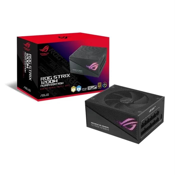 پاور ایسوس Power Asus ROG STRIX 1200W Gold Aura Edition | عماد رایان پاور ایسوس Power Asus ROG STRIX 1200W Gold Aura Edition