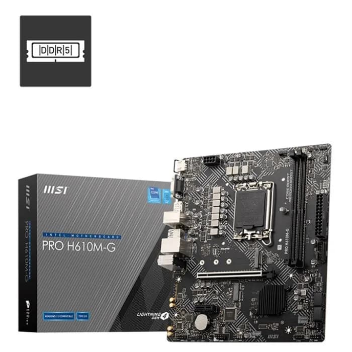 مادربرد ام اس آی PRO H610M-G DDR5 | عماد رایان مادربرد ام اس آی PRO H610M-G DDR5