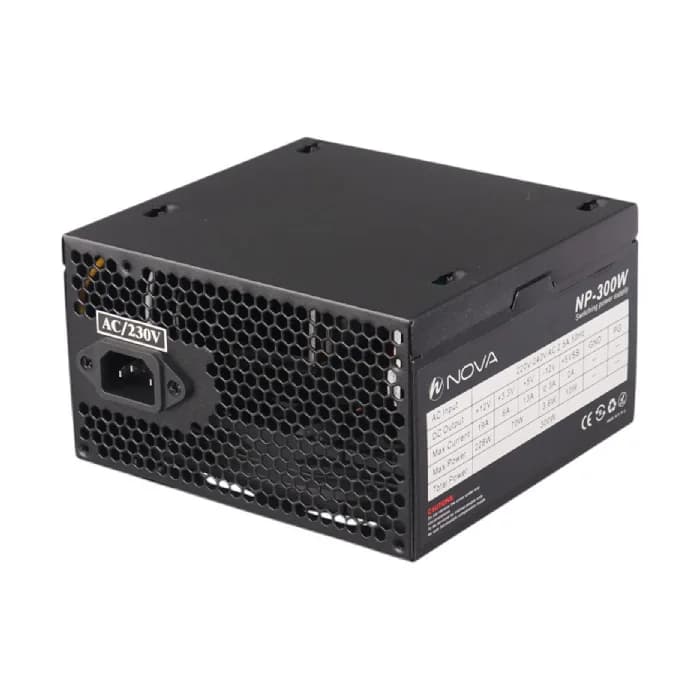 منبع تغذیه نوا مدل Nova NP-300W | عماد رایان منبع تغذیه نوا مدل Nova NP-300W