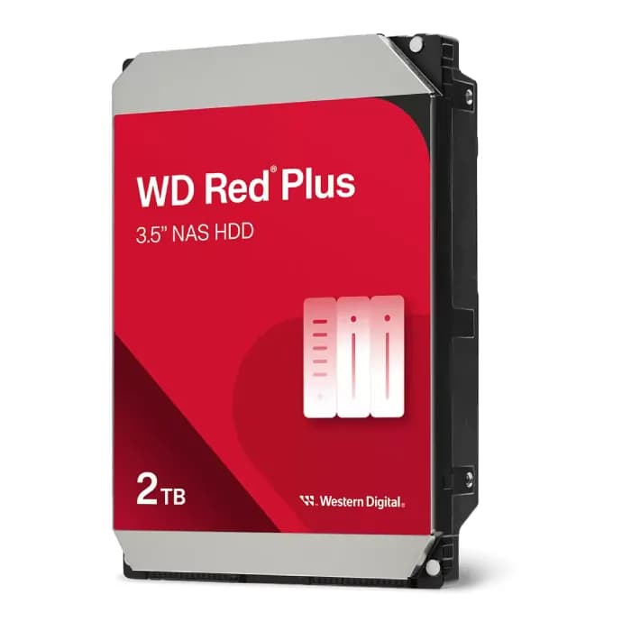 هارد وسترن دیجیتال Red Plus ظرفیت 2 ترابایت | عماد رایان هارد وسترن دیجیتال Red Plus ظرفیت 2 ترابایت