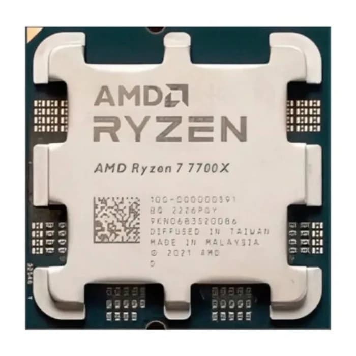 سی پی یو ای ام دی بدون باکس Ryzen-7 7700X AM5 CPU | عماد رایان سی پی یو ای ام دی بدون باکس Ryzen-7 7700X AM5 CPU