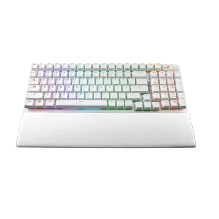 کیبورد گیمینگ ایسوس ROG Strix X901 Scope II Swich White | عماد رایان کیبورد گیمینگ ایسوس ROG Strix X901 Scope II Swich White