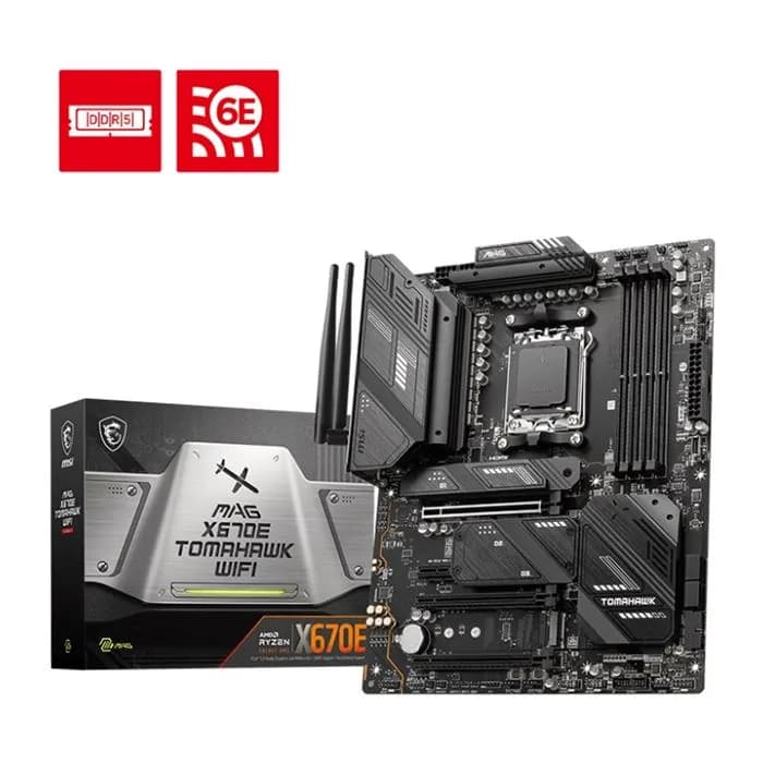 مادربرد ام اس آِی مدل MSI Mag X670E Tomahawk Wi-Fi | عماد رایان مادربرد ام اس آِی مدل MSI Mag X670E Tomahawk Wi-Fi