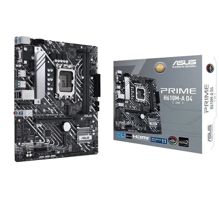 مادربرد ایسوس Motherboard Asus Prime H610M-A D4 | عماد رایان مادربرد ایسوس Motherboard Asus Prime H610M-A D4