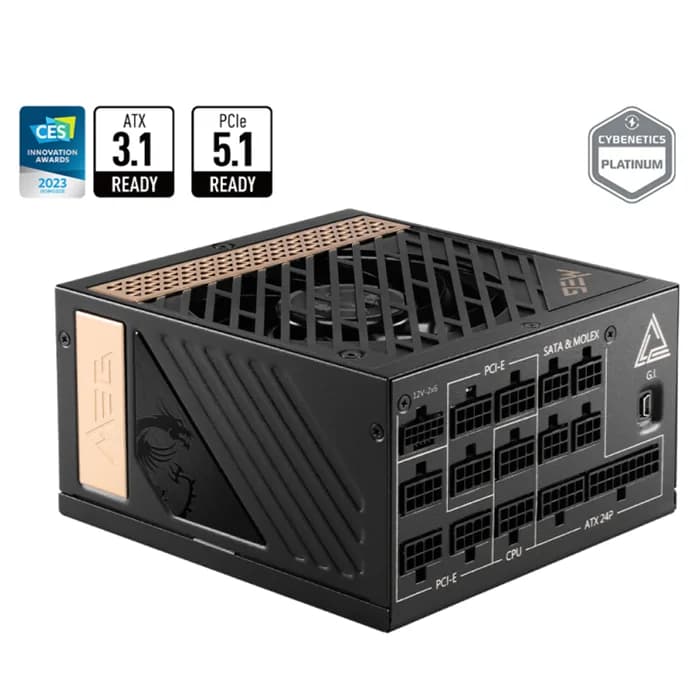 پاور 1300 وات ام اس آی MEG Ai1300P PCIE5 Full Modular | عماد رایان پاور 1300 وات ام اس آی MEG Ai1300P PCIE5 Full Modular