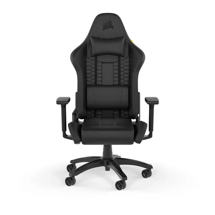 صندلی گیمینگ کورسیر TC100 RELAXED Leatherette Black | عماد رایان صندلی گیمینگ کورسیر TC100 RELAXED Leatherette Black