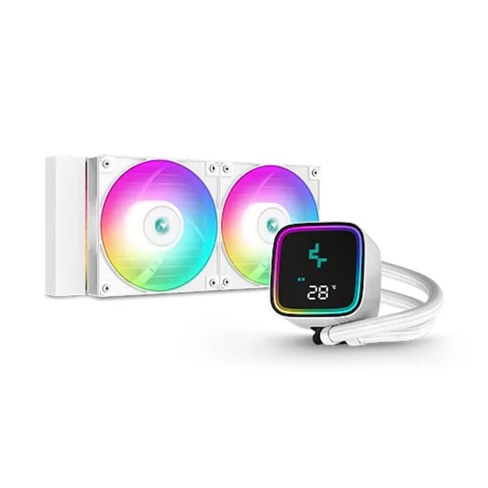 فن پردازنده مایع دیپ کول LS520 SE Digital White | عماد رایان فن پردازنده مایع دیپ کول LS520 SE Digital White