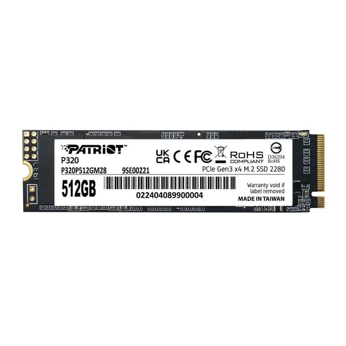 اس اس دی پاتریوت SSD Patriot P320 512GB | عماد رایان اس اس دی پاتریوت SSD Patriot P320 512GB
