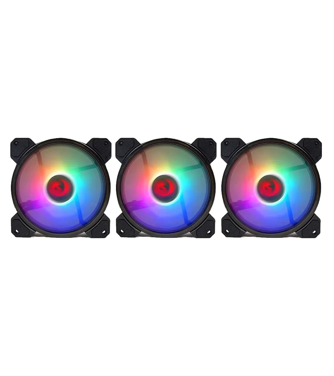 فن کیس سه عددی ردراگون مدل GC-F009 | عماد رایان فن کیس سه عددی ردراگون مدل GC-F009