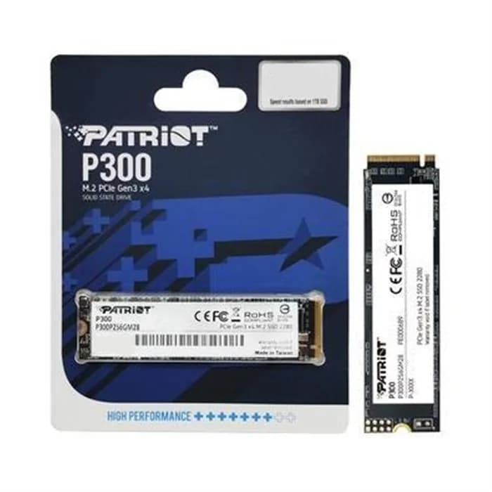 حافظه SSD اینترنال پاتریوت مدل P300 M.2 PCIe Gen 3 x4 ظرفیت 256 گیگابایت | عماد رایان حافظه SSD اینترنال پاتریوت مدل P300 M.2 PCIe Gen 3 x4 ظرفیت 256 گیگابایت