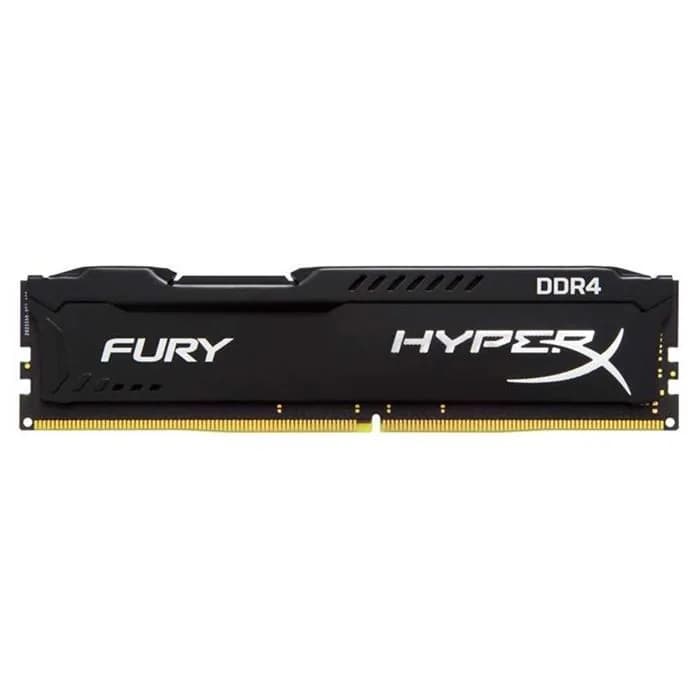 رم دسکتاپ DDR4 تک کاناله 3200 مگاهرتز کینگستون مدل HyperX Fury Black ظرفیت 16 گیگابایت | عماد رایان رم دسکتاپ DDR4 تک کاناله 3200 مگاهرتز کینگستون مدل HyperX Fury Black ظرفیت 16 گیگابایت