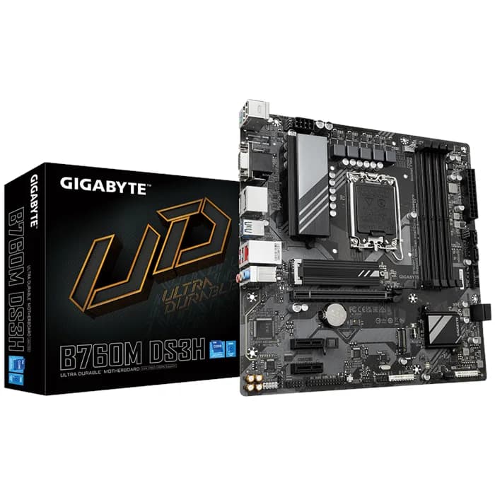 مادربرد گیگابایت Motherboard GigaByte B760M DS3H DDR5 | عماد رایان مادربرد گیگابایت Motherboard GigaByte B760M DS3H DDR5