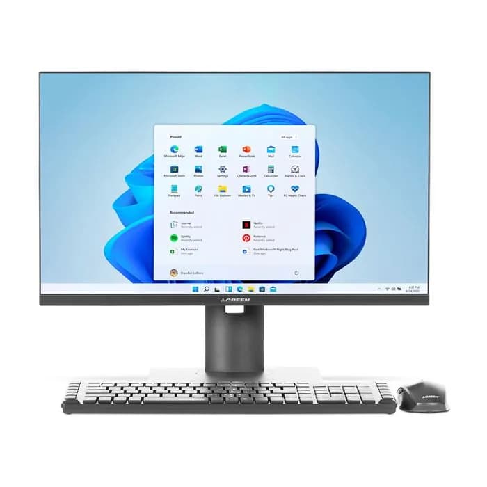 کامپیوتر All in One گرین GT624 i38S - Core i3 12100 8GB DDR5 512GB | عماد رایان کامپیوتر All in One گرین GT624 i38S - Core i3 12100 8GB DDR5 512GB
