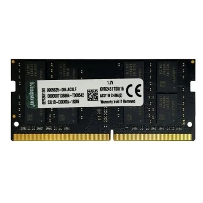 رم لپ تاپ DDR4 کینگستون با حافظه 8 گیگابایت و فرکانس 2666 مگاهرتز | عماد رایان رم لپ تاپ DDR4 کینگستون با حافظه 8 گیگابایت و فرکانس 2666 مگاهرتز