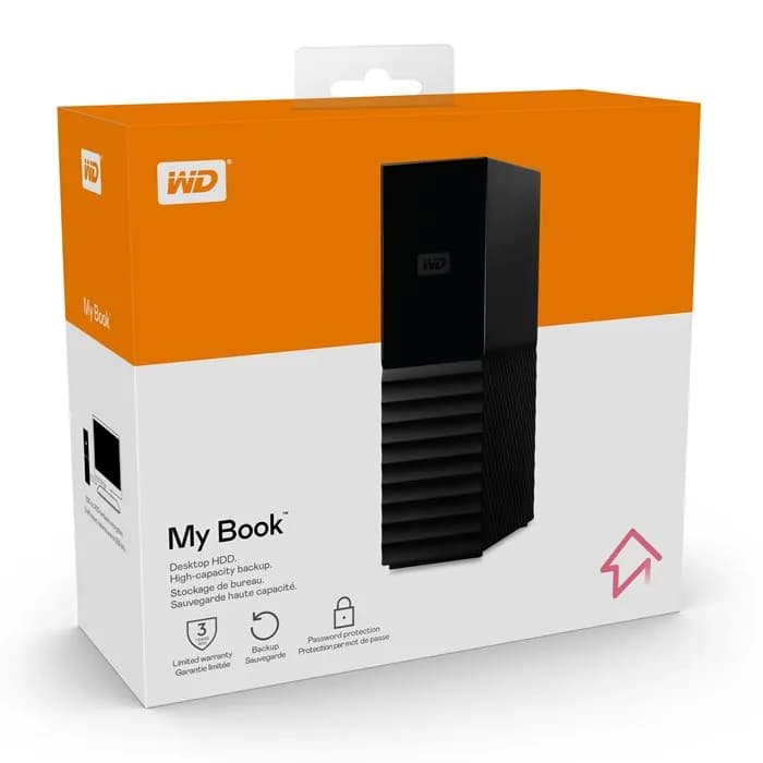 هارد اکسترنال وسترن دیجیتال مدل My Book Desktop ظرفیت 12 ترابایت | عماد رایان هارد اکسترنال وسترن دیجیتال مدل My Book Desktop ظرفیت 12 ترابایت