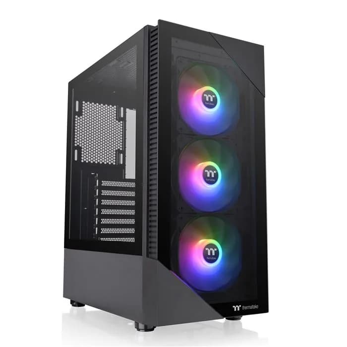 کیس Thermaltake View 200 Tempered Glass ARGB - Black | عماد رایان کیس Thermaltake View 200 Tempered Glass ARGB - Black
