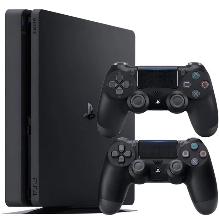 کنسول بازی سونی Playstation 4 Slim ظرفیت 1 ترابایت | ریجن 2 — مشکی | عماد رایان کنسول بازی سونی Playstation 4 Slim ظرفیت 1 ترابایت | ریجن 2 — مشکی