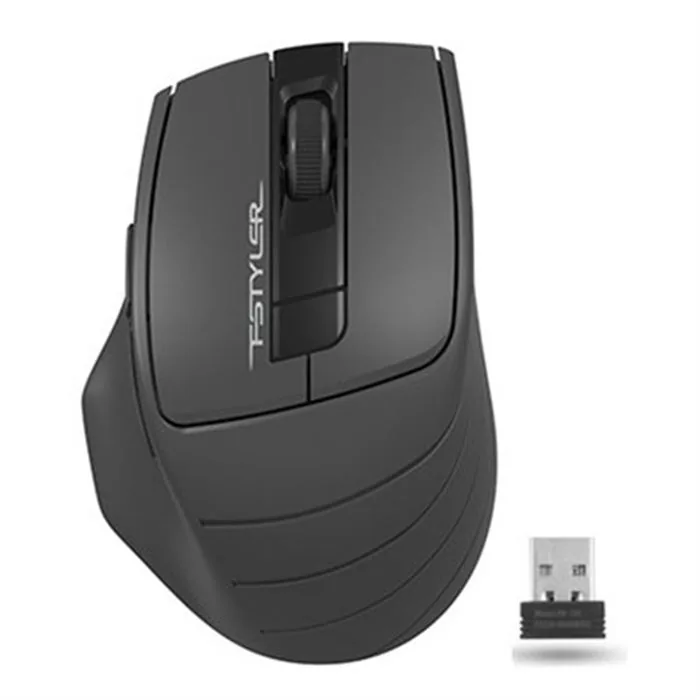 ماوس بی سیم ای فورتک FStyler FG30S — مشکی | عماد رایان ماوس بی سیم ای فورتک FStyler FG30S — مشکی
