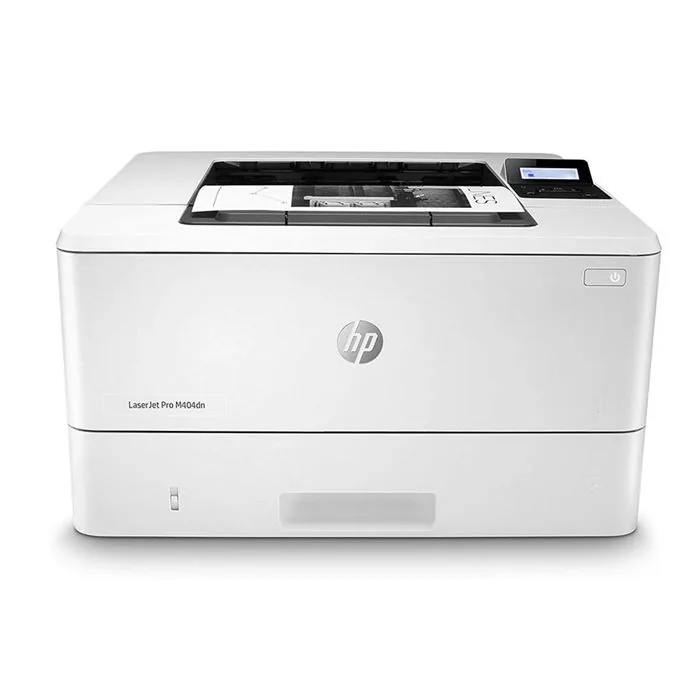 پرینتر لیزری اچ پی مدل LaserJet Pro M404dn — سفید | عماد رایان پرینتر لیزری اچ پی مدل LaserJet Pro M404dn — سفید