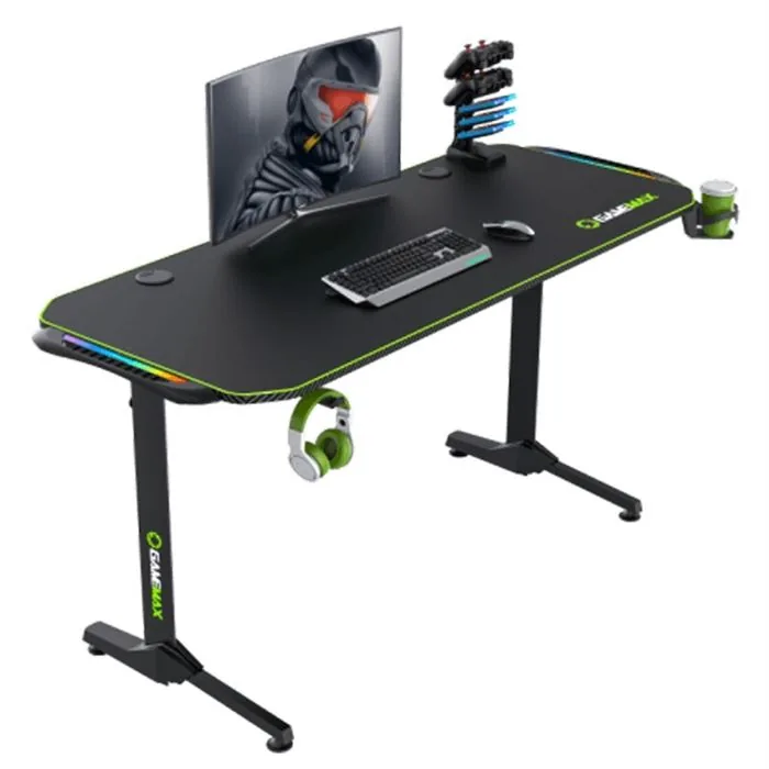 میز گیمینگ گیم مکس مدل D140 Carbon RGB — | عماد رایان میز گیمینگ گیم مکس مدل D140 Carbon RGB —