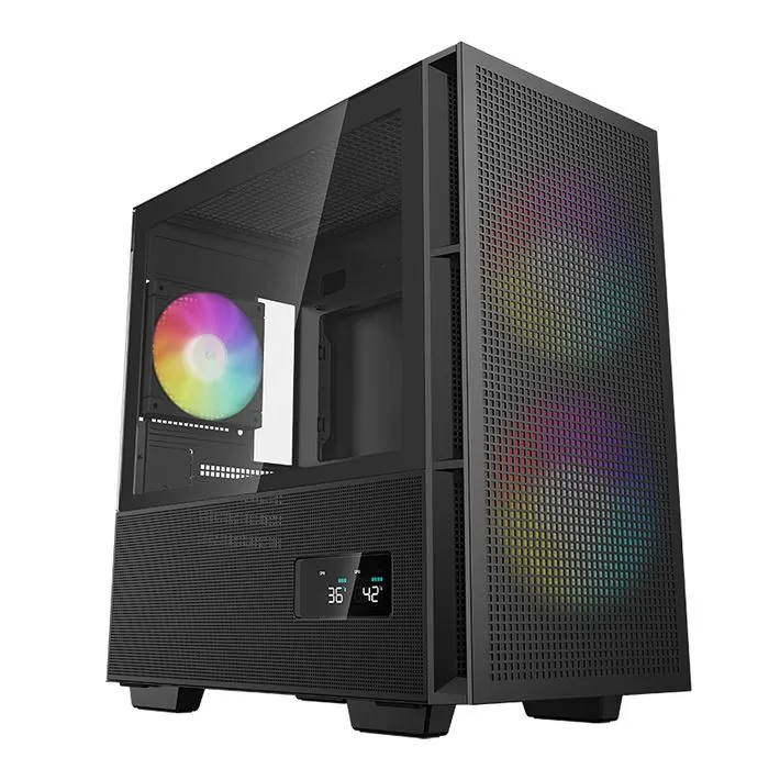 کیس دیپ کول مدل CH360 DIGITAL Black — مشکی | عماد رایان کیس دیپ کول مدل CH360 DIGITAL Black — مشکی