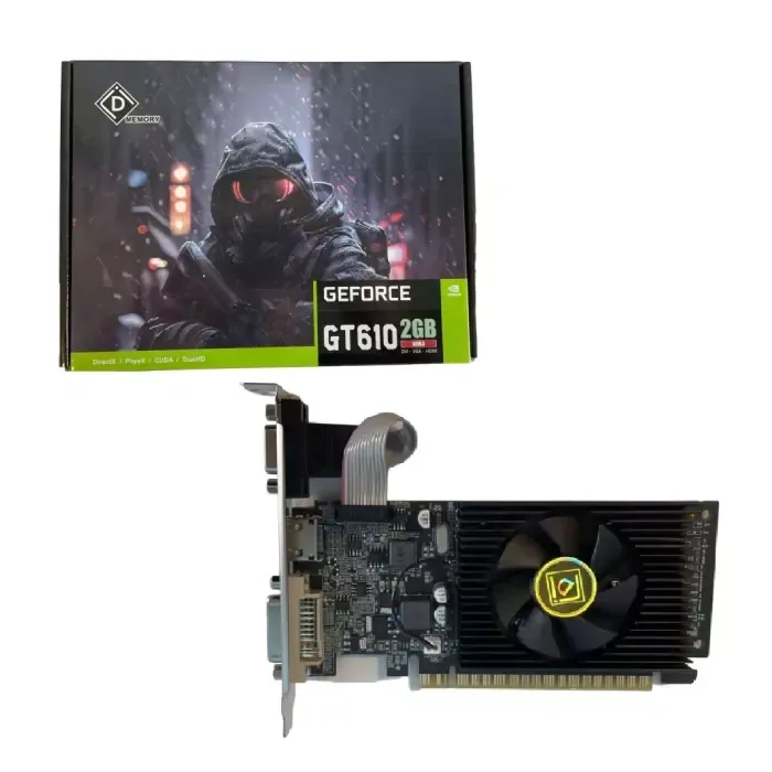 کارت گرافیک دی ال آی مدل GeForce GT610 2GB DDR3 — | عماد رایان کارت گرافیک دی ال آی مدل GeForce GT610 2GB DDR3 —