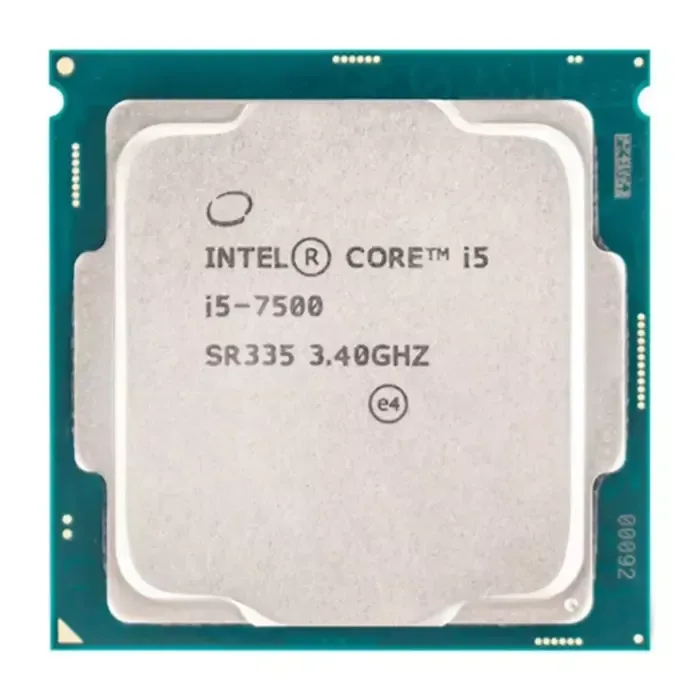 پردازنده اینتل Core i5-7500 بدون باکس — نقرهای | عماد رایان پردازنده اینتل Core i5-7500 بدون باکس — نقرهای