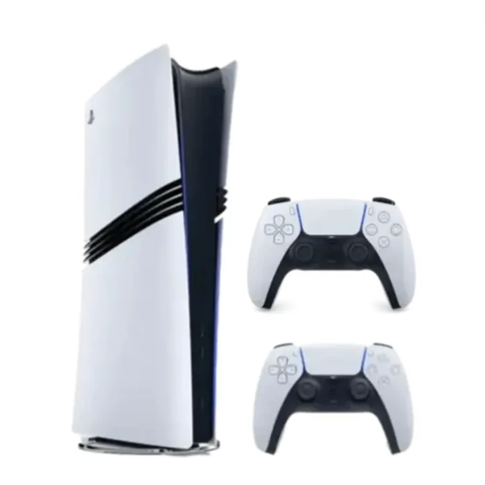 کنسول بازی سونی PlayStation 5 Pro ریجن اروپا 7021 (با یک دسته اضافه) ظرفیت 2 ترابایت — سفید | عماد رایان کنسول بازی سونی PlayStation 5 Pro ریجن اروپا 7021 (با یک دسته اضافه) ظرفیت 2 ترابایت — سفید