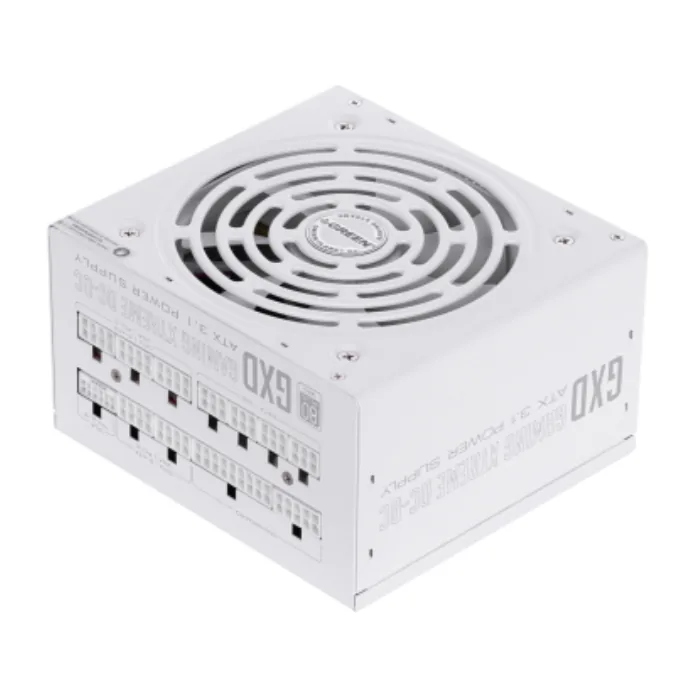 پاور گرین فول ماژولار 1000 وات مدل GP1000B-GXD ATX v3.1 White — | عماد رایان پاور گرین فول ماژولار 1000 وات مدل GP1000B-GXD ATX v3.1 White —