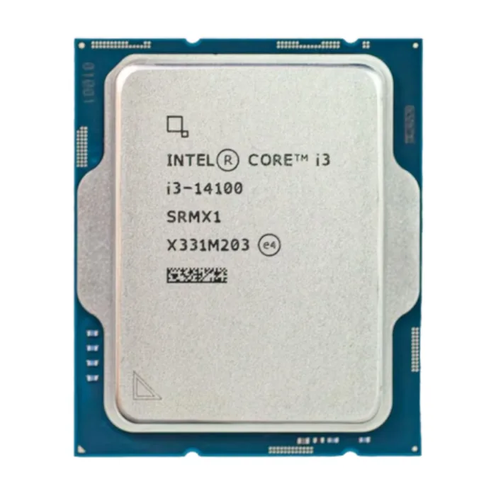 پردازنده اینتل CPU Intel Core i3-14100 بدون باکس — | عماد رایان پردازنده اینتل CPU Intel Core i3-14100 بدون باکس —