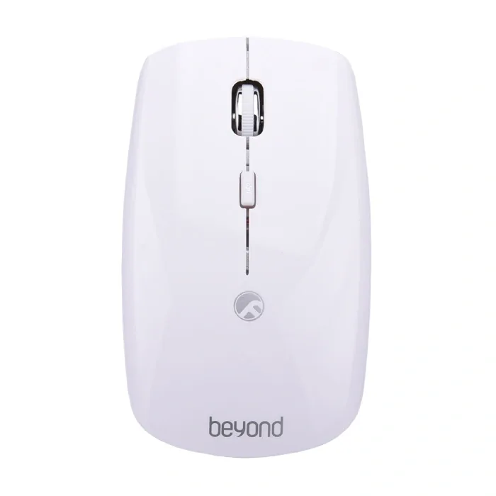 ماوس بی سیم بیاند مدل BM-1230 RF — سفید | عماد رایان ماوس بی سیم بیاند مدل BM-1230 RF — سفید