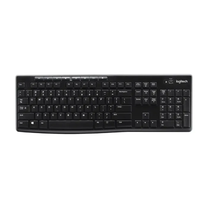 کیبورد بیسیم لاجیتک K270 — مشکی | عماد رایان کیبورد بیسیم لاجیتک K270 — مشکی