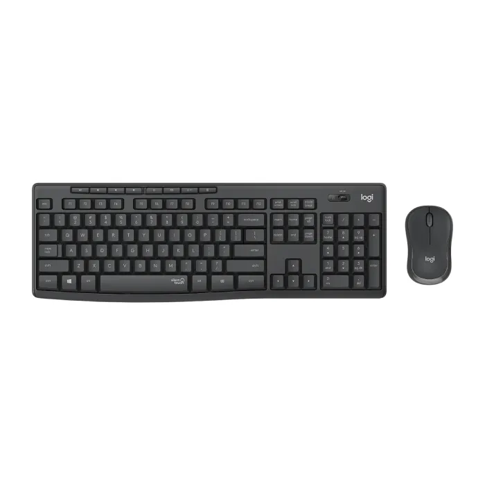 کیبورد و موس بی سیم لاجیتک مدل MK295 — مشکی | عماد رایان کیبورد و موس بی سیم لاجیتک مدل MK295 — مشکی