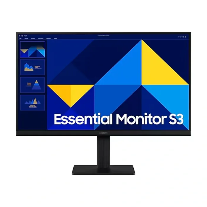 مانیتور 22 اینچ سامسونگ مدل Essential Monitor S3 S30GD LS22D300GAW (100 هرتز) — | عماد رایان مانیتور 22 اینچ سامسونگ مدل Essential Monitor S3 S30GD LS22D300GAW (100 هرتز) —