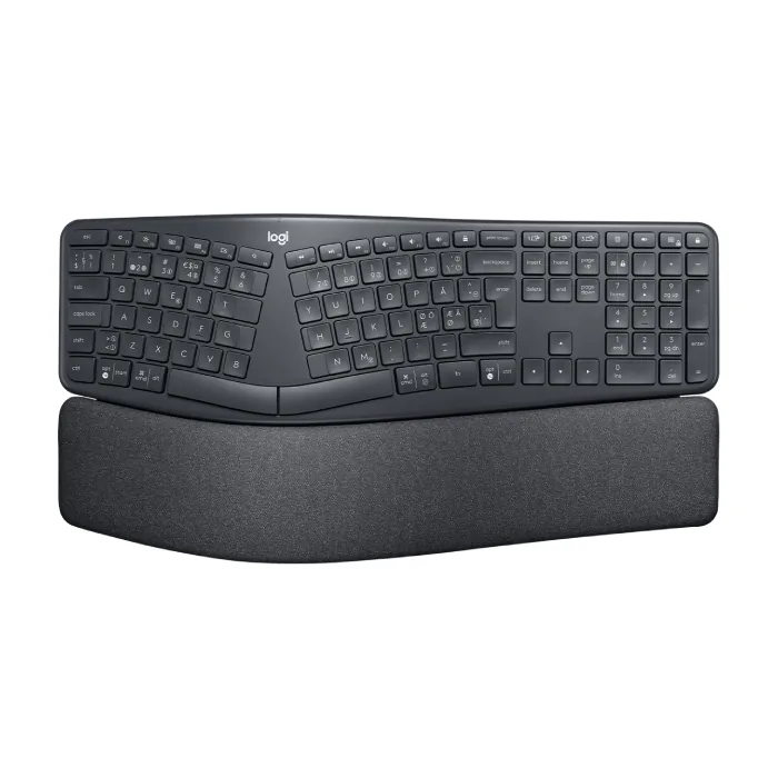 کیبورد ارگونومیک لاجیتک مدل Ergo K860 — مشکی | عماد رایان کیبورد ارگونومیک لاجیتک مدل Ergo K860 — مشکی