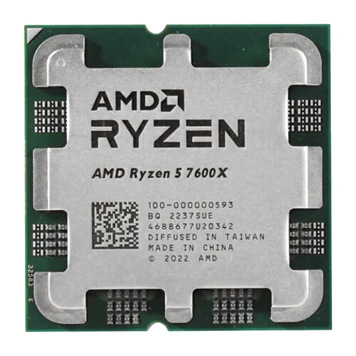 سی پی یو ای ام دی بدون باکس Ryzen-5 7600X AM5 CPU — | عماد رایان سی پی یو ای ام دی بدون باکس Ryzen-5 7600X AM5 CPU —