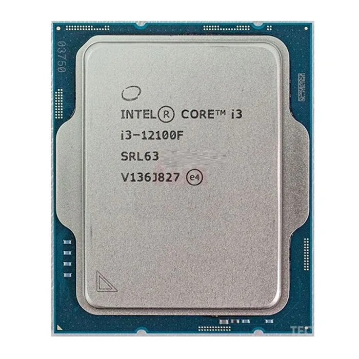 پردازنده اینتل Core i3 12100F بدون باکس — | عماد رایان پردازنده اینتل Core i3 12100F بدون باکس —