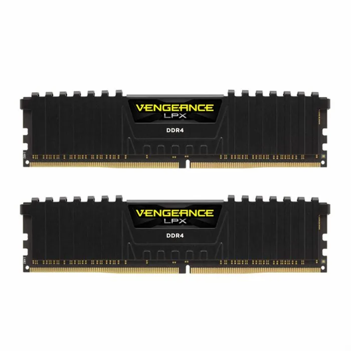 رم کرسیر سری Vengeance LPX با ظرفیت 32 گیگابایت و فرکانس 3200 مگاهرتز — مشکی | عماد رایان رم کرسیر سری Vengeance LPX با ظرفیت 32 گیگابایت و فرکانس 3200 مگاهرتز — مشکی