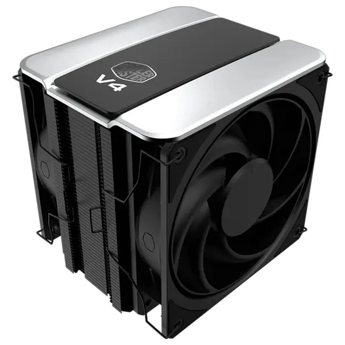 فن پردازنده کولرمستر V4 Alpha 3DHP — مشکی | عماد رایان فن پردازنده کولرمستر V4 Alpha 3DHP — مشکی