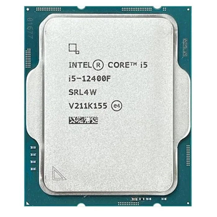 پردازنده اینتل Core i5-12400F بدون باکس — | عماد رایان پردازنده اینتل Core i5-12400F بدون باکس —