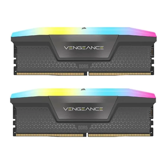 رم کامپیوتر DDR5 دو کاناله 6000 مگاهرتز CL40 کورسیر Vengeance RGB AMD Expo ظرفیت 64 گیگابایت — | عماد رایان رم کامپیوتر DDR5 دو کاناله 6000 مگاهرتز CL40 کورسیر Vengeance RGB AMD Expo ظرفیت 64 گیگابایت —