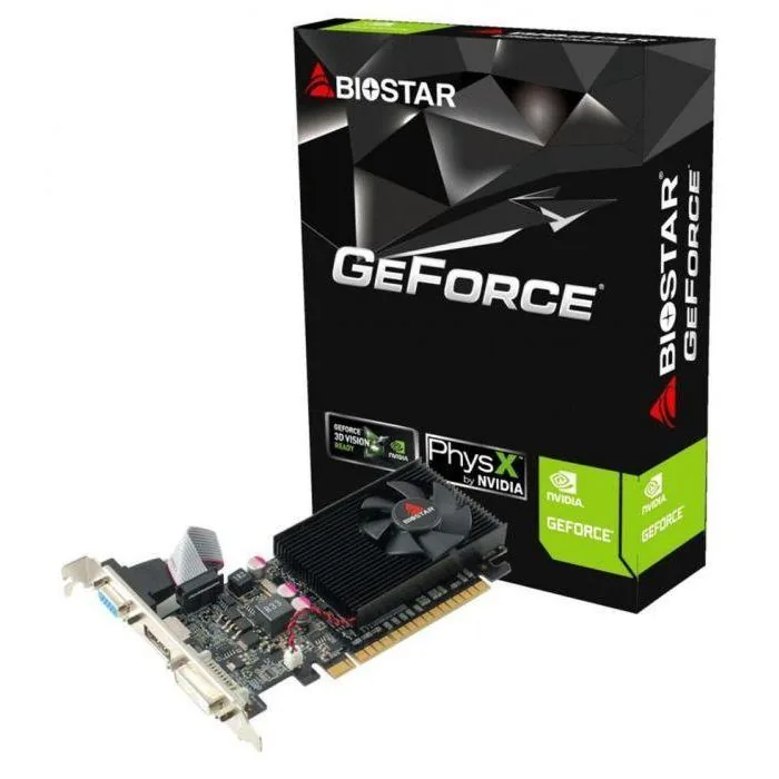 کارت گرافیک بایوستار مدل GeForce 210 با ظرفیت 1 گیگابایت — | عماد رایان کارت گرافیک بایوستار مدل GeForce 210 با ظرفیت 1 گیگابایت —