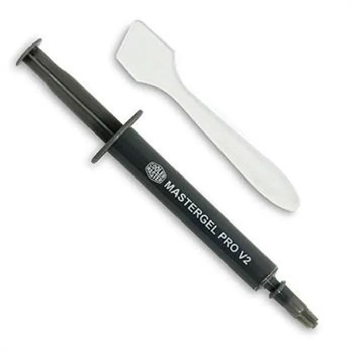 خمیر سیلیکون 3 گرمی حرفه ای کولر مستر مدل MasterGel Pro v2 — | عماد رایان خمیر سیلیکون 3 گرمی حرفه ای کولر مستر مدل MasterGel Pro v2 —