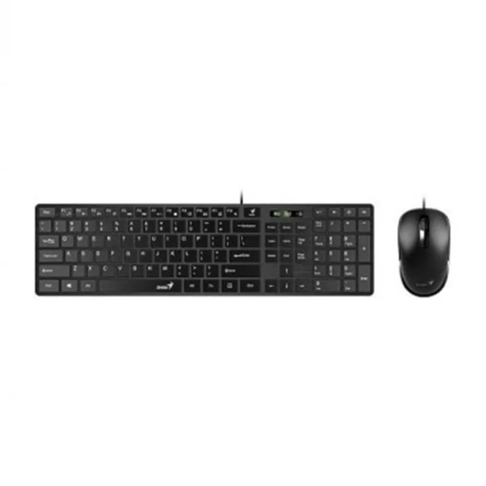 کیبورد و ماوس باسیم جنیوس SlimStar C126 با حروف فارسی — | عماد رایان کیبورد و ماوس باسیم جنیوس SlimStar C126 با حروف فارسی —