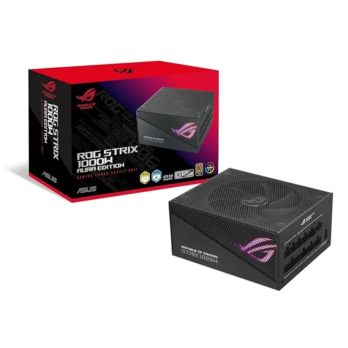 پاور 1000 وات ایسوس مدل ROG STRIX Gold Aura Edition — | عماد رایان پاور 1000 وات ایسوس مدل ROG STRIX Gold Aura Edition —