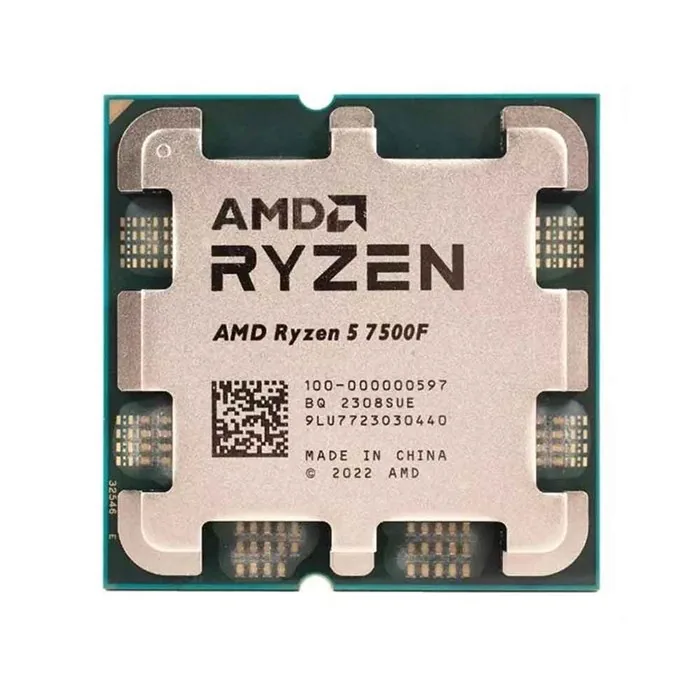 پردازنده ای ام دی CPU AMD Ryzen 5 7500F AM5 بدون باکس — | عماد رایان پردازنده ای ام دی CPU AMD Ryzen 5 7500F AM5 بدون باکس —